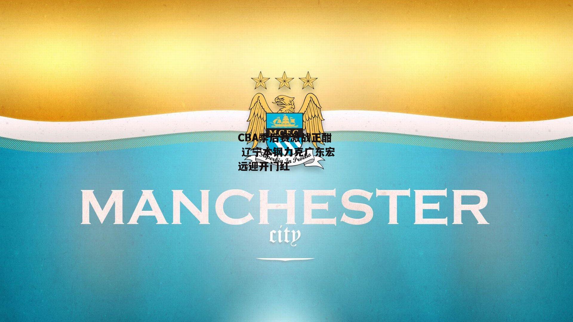 CBA季后赛激战正酣 辽宁本钢力克广东宏远迎开门红