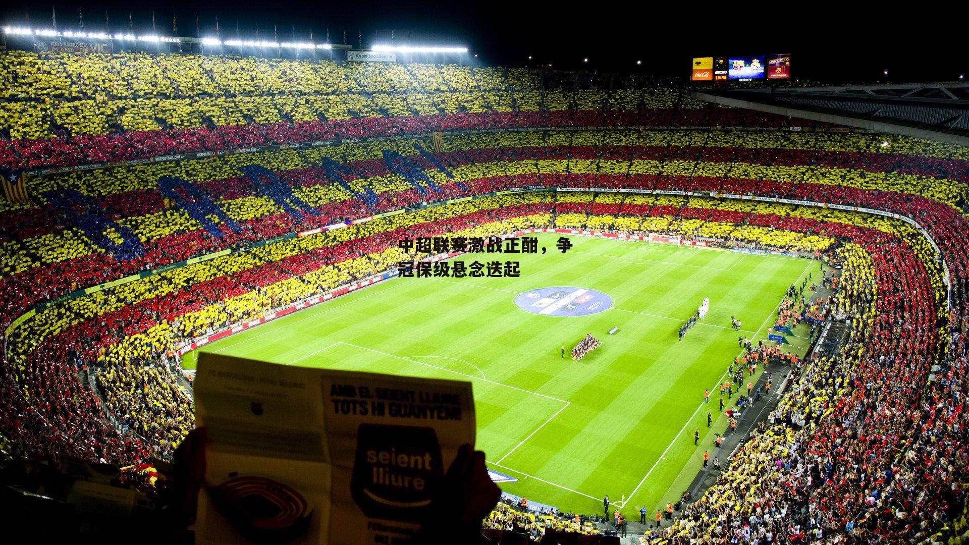 中超联赛激战正酣，争冠保级悬念迭起